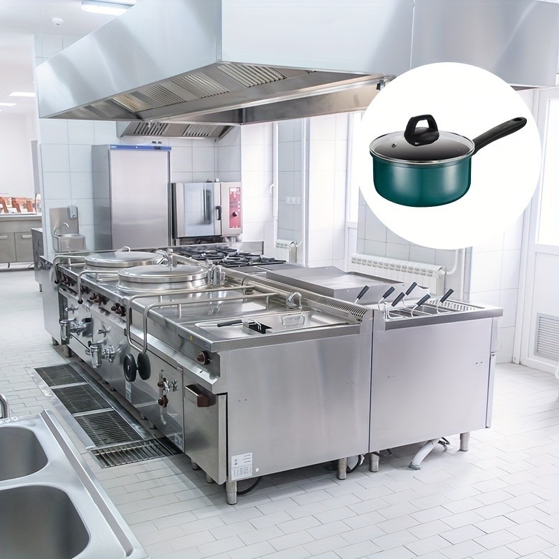 COOKER KING 18cm Nonstick Saucepan with Glass Lid  PFOA-Free Aluminum Alloy Pot for Safe, Even & Easy Everyday NZ Cooking