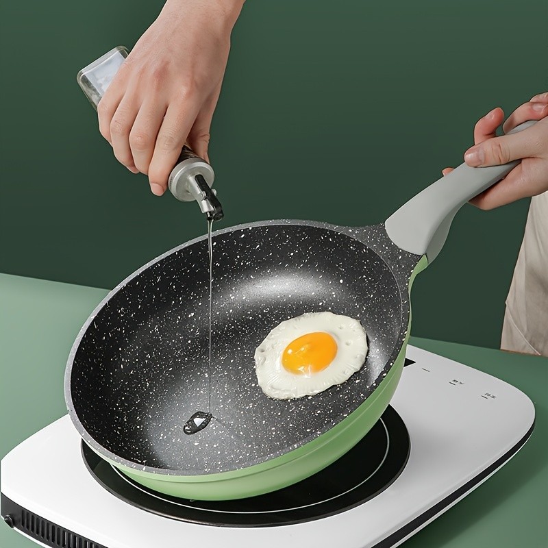 COOKER KING Nonstick Fry Pan with Lid  Healthy PFOA-Free Skillet & Omelette Pan for All NZ Cooktops