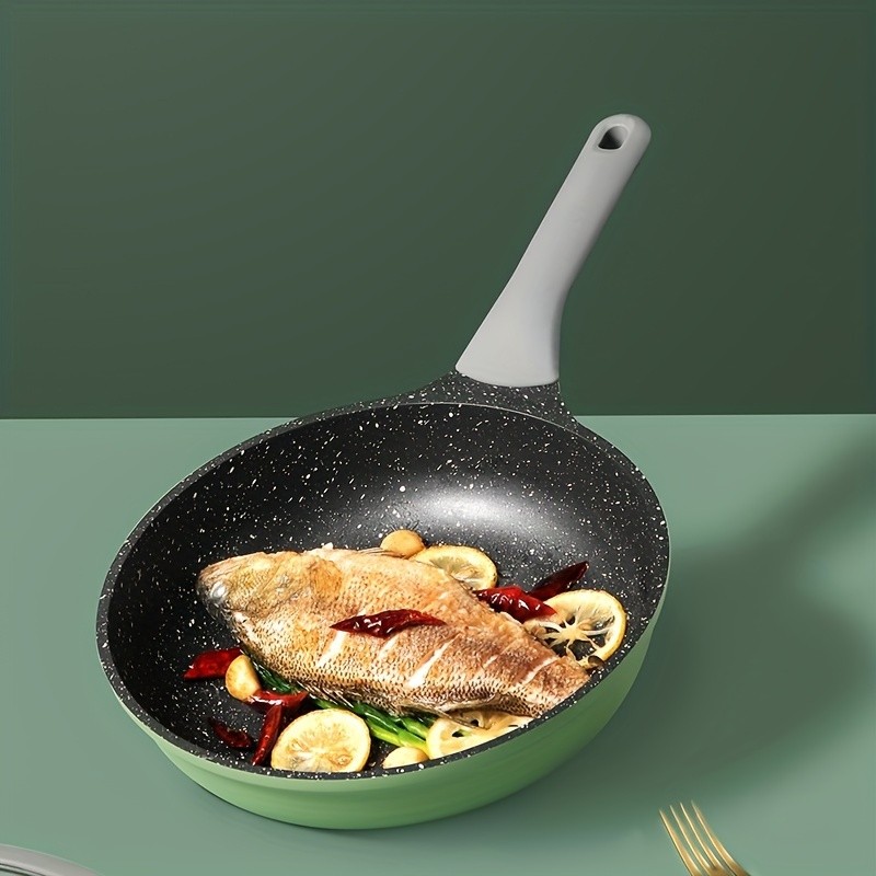 COOKER KING Nonstick Fry Pan with Lid  Healthy PFOA-Free Skillet & Omelette Pan for All NZ Cooktops