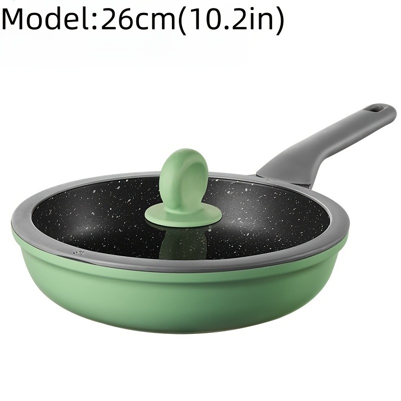 COOKER KING Nonstick Fry Pan with Lid  Healthy PFOA-Free Skillet & Omelette Pan for All NZ Cooktops