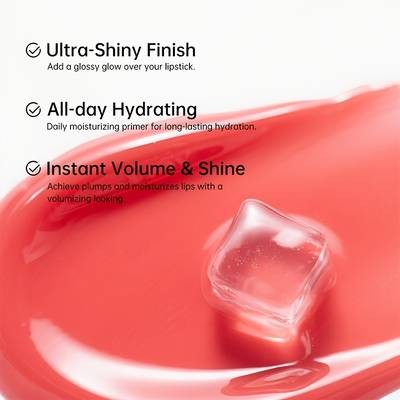 CATKIN Serum Plumping Lip Gloss  Ultra-Glossy, Hydrating & Non-Sticky Lip Shine Berry Tones  Nourishing Serum Formula  Christmas Gift for Women & Men