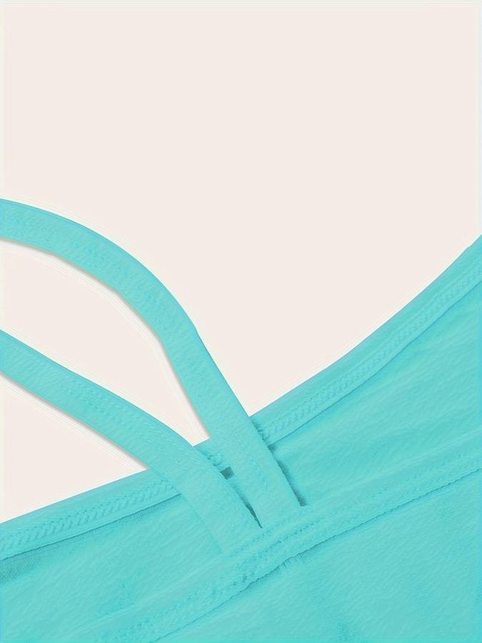 ZIMI COLLECTION 12-Pack Girls Seamless Camisole Bras  Cute Cross-Strap Off-Shoulder Tank Tops (Ages 617) Soft Knit Fabric  Medium Stretch  All-Season Comfort  Solid Colors  90% Polyamide / 10% Elastane