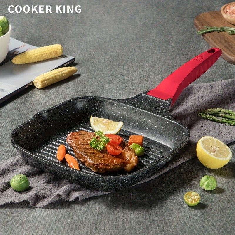 COOKER KING 22cm Non-Stick Frying Pan  PFOA-Free, Even-Heating Skillet for All NZ Cooktops