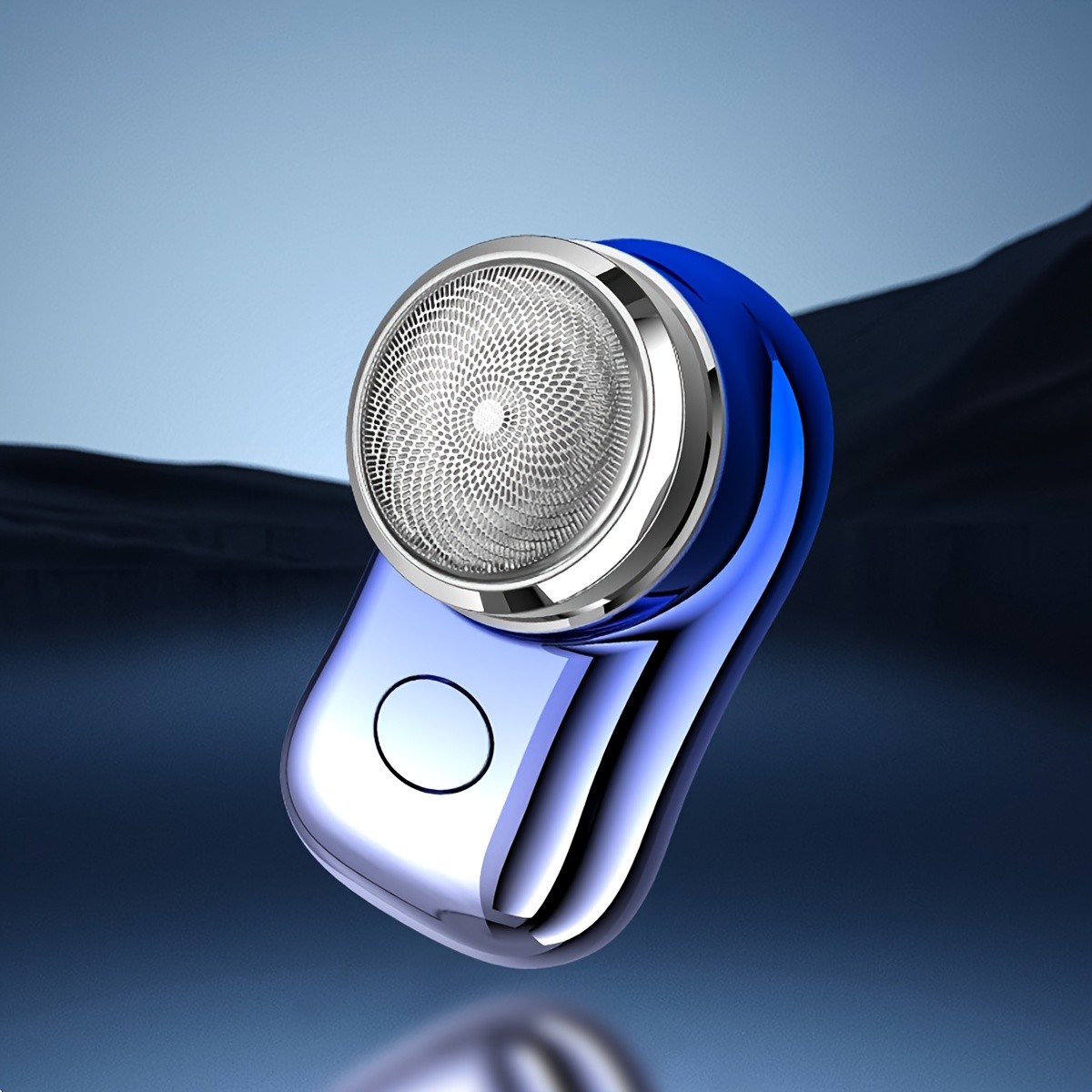 FEIYBA USB Mini Electric Shaver with LED Display Portable Cyclone Blade Grooming for Smooth Shaving Anywhere