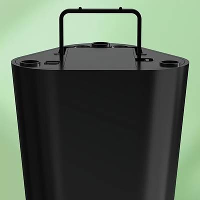 STNYNY Electric Fly Swatter  3-Mode Wind, 360 Rotating, Battery-Powered Pest Control Tool Portable  Indoor/Outdoor Use  Ideal for Camping & Parties  Modern Durable ABS Design