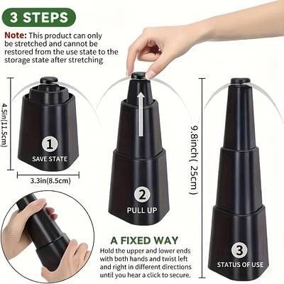 STNYNY Electric Fly Swatter  3-Mode Wind, 360 Rotating, Battery-Powered Pest Control Tool Portable  Indoor/Outdoor Use  Ideal for Camping & Parties  Modern Durable ABS Design