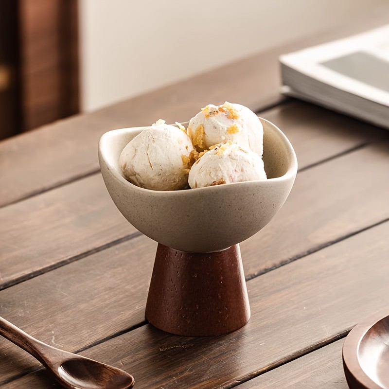 CEEFU Heart-Shaped Porcelain Dessert Bowls  Handmade Ceramic Cups for Ice Cream, Berries & Festive NZ Table Settings