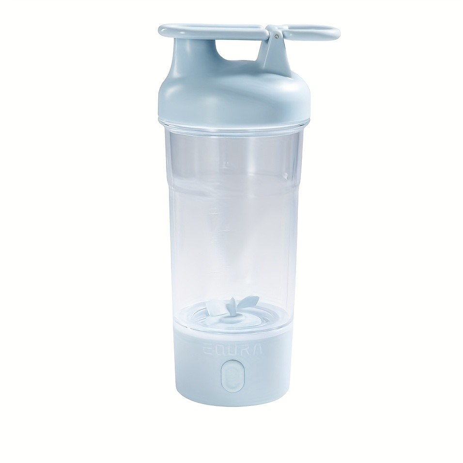 eQUra 750ml Pulse Electric Blender Cup  Dual-Mode Portable Protein Shaker & Smoothie Maker for Active NZ Lifestyles