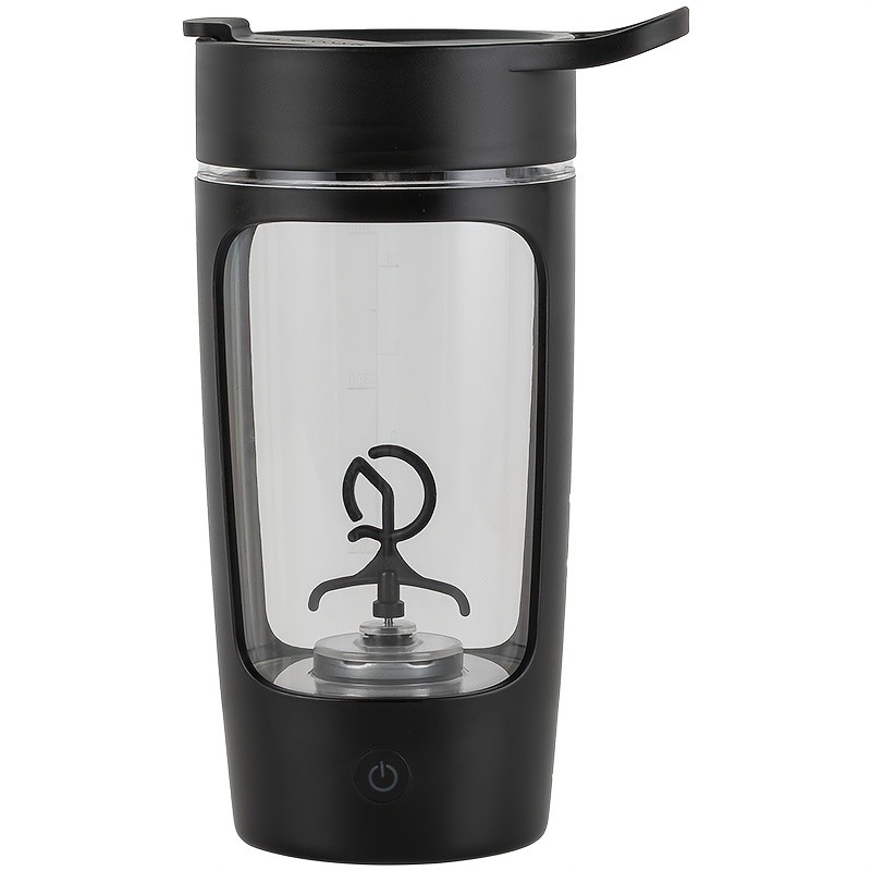 eQUra 650ml Automatic Blender Cup  USB Rechargeable One-Button Mixer for Protein & Coffee Powders with Gift-Ready Design