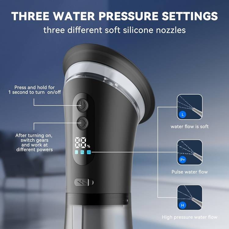 Professional Ear Wax Remover Kit  Dual-Chamber Cleaning with 3-Mode Pressure Control