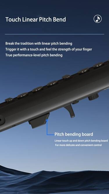 Sunrise Melody M1 EWI Easy-Start Electronic Wind Instrument for Beginners