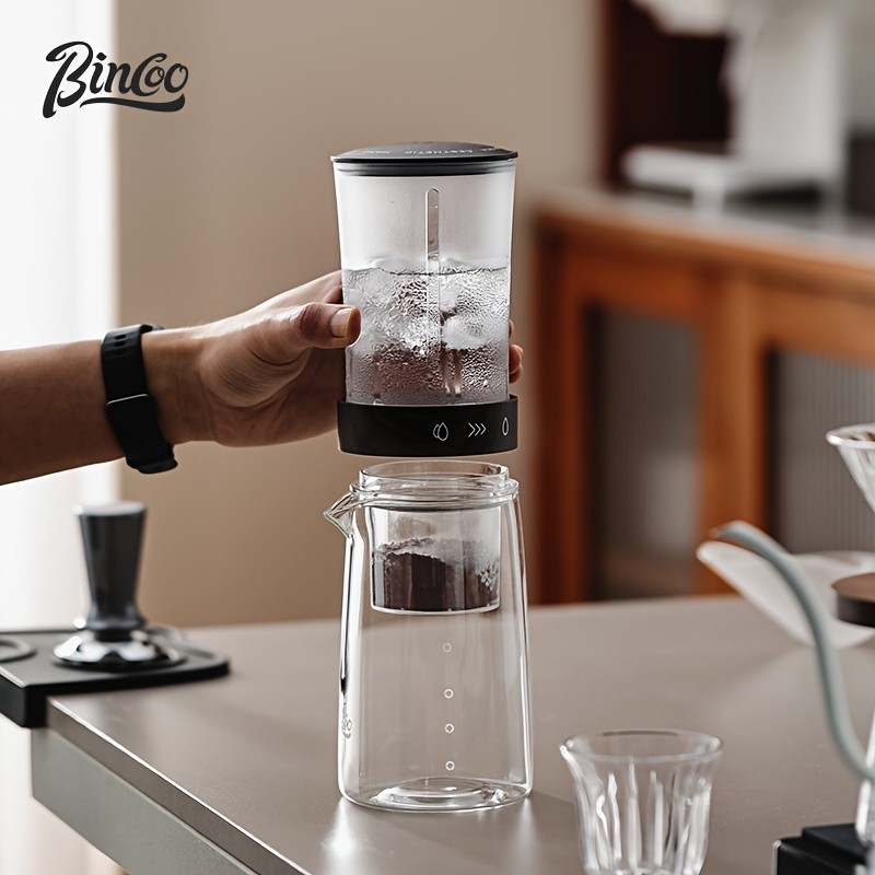 Bincoo Glass Ice Drip Coffee Pot Portable Hand-Brew Cold Extraction Utensil