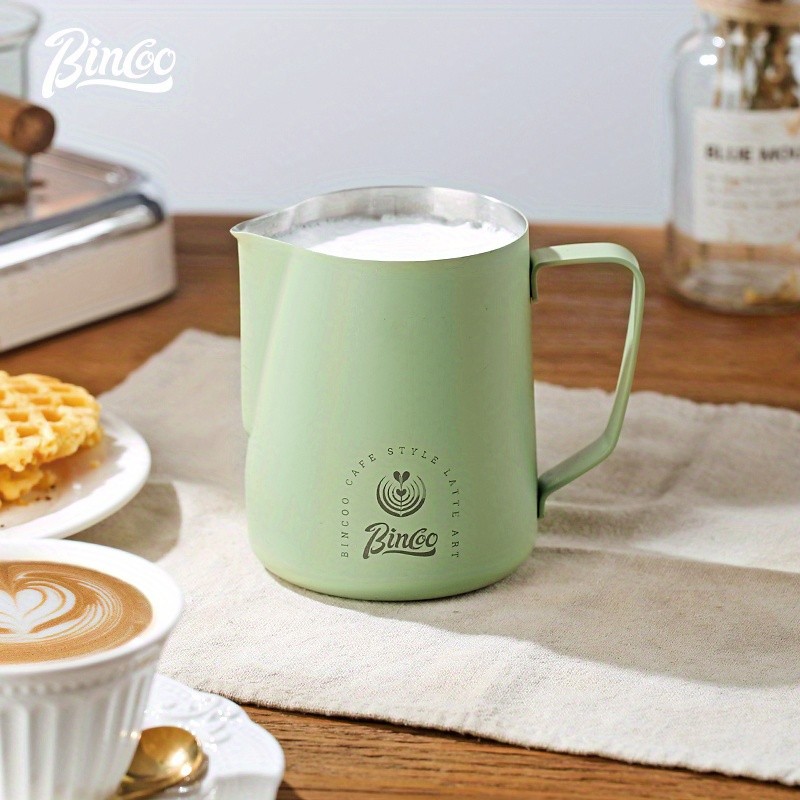 Bincoo Stainless Steel Milk Frothing Pitcher  600ml Professional Pouring Jug