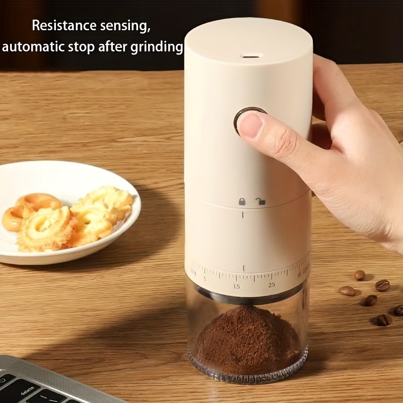 IAGREEA Adjustable Electric Coffee Grinder  38-Setting Silent Burr Grinder for 212 Cups