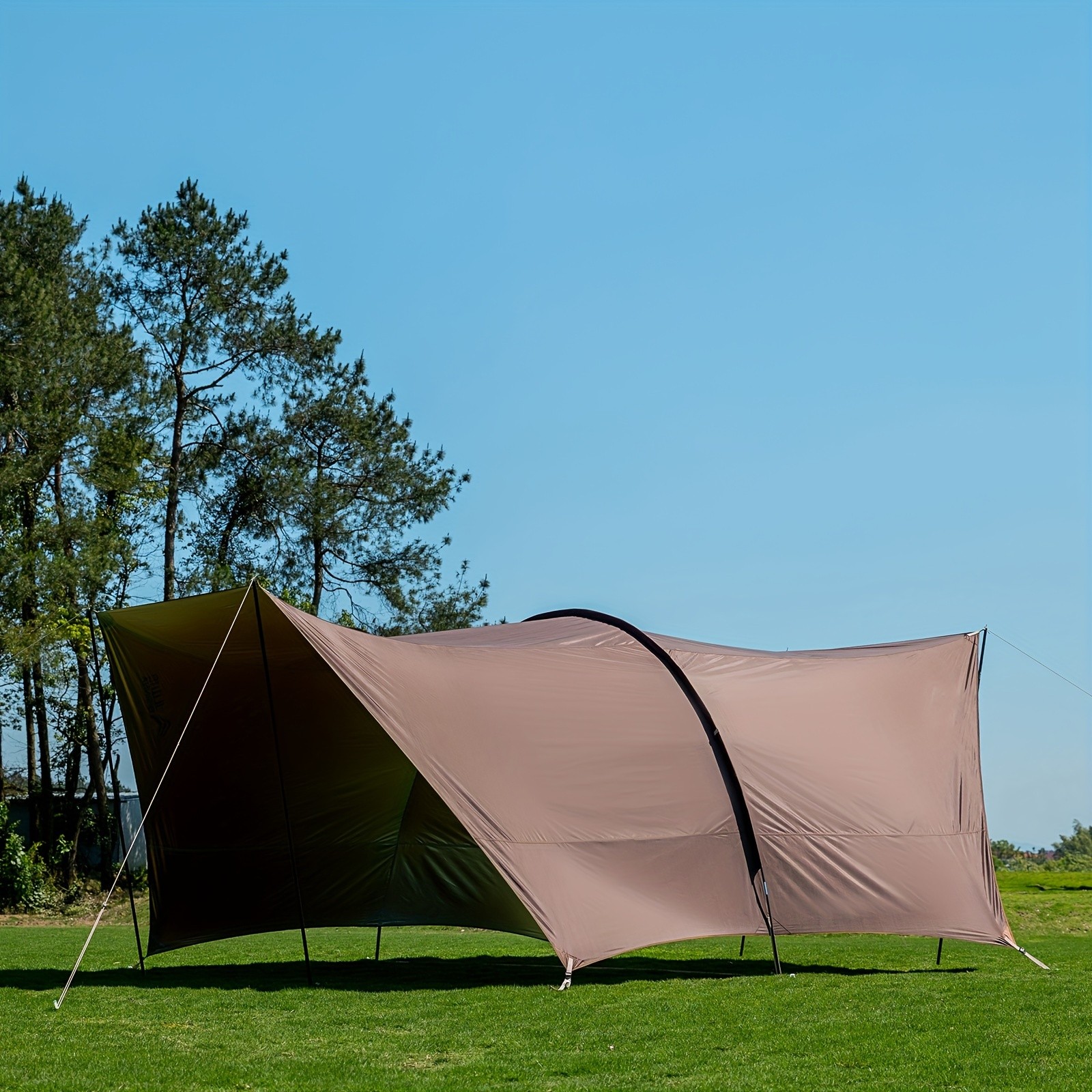 BISINNA Heavy-Duty Tunnel Canopy Tent  Portable Wind-Resistant Outdoor Shelter