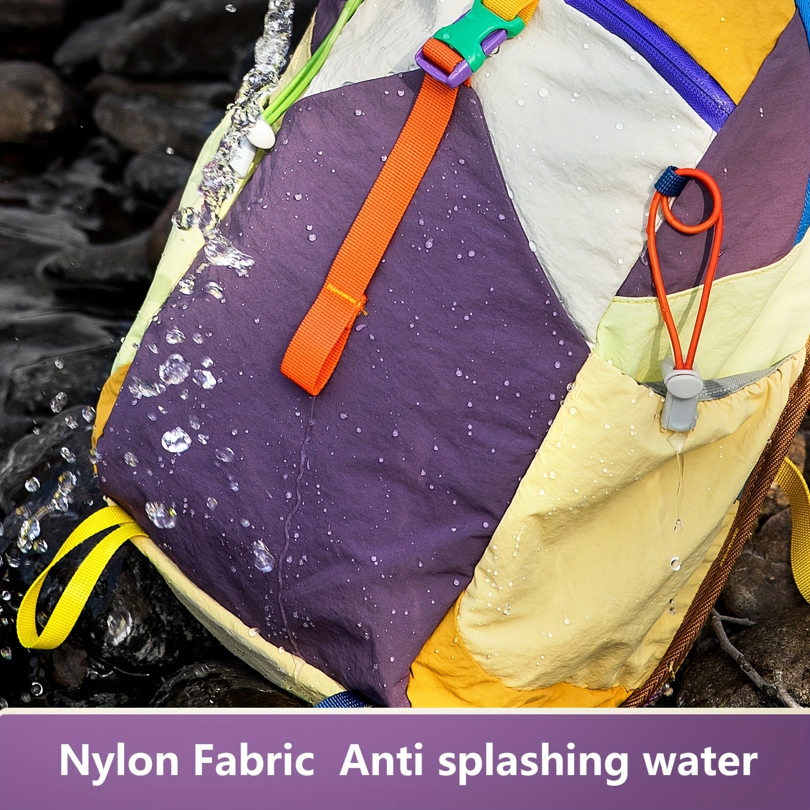 BISINNA Ultralight Hiking Backpack Compact 8-inch Trekking Daypack (Multi-Color)