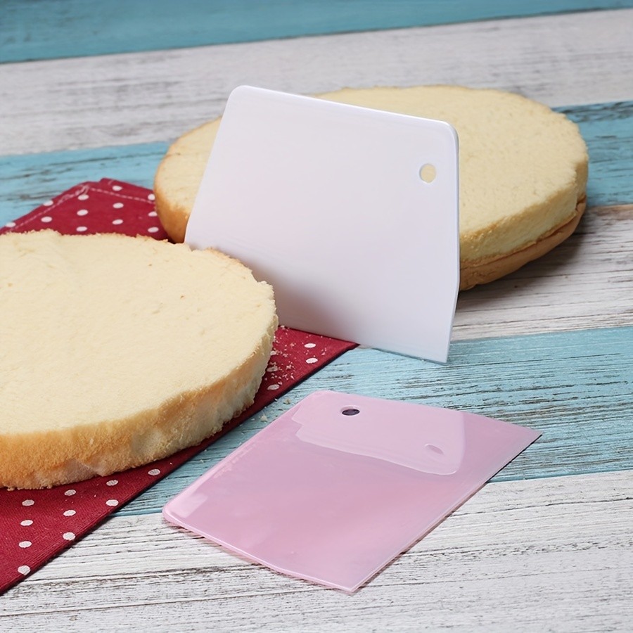 WIEZ Plastic Dough Scraper & Pastry Chopper  Essential Cutter for Smooth, Easy Dough Handling