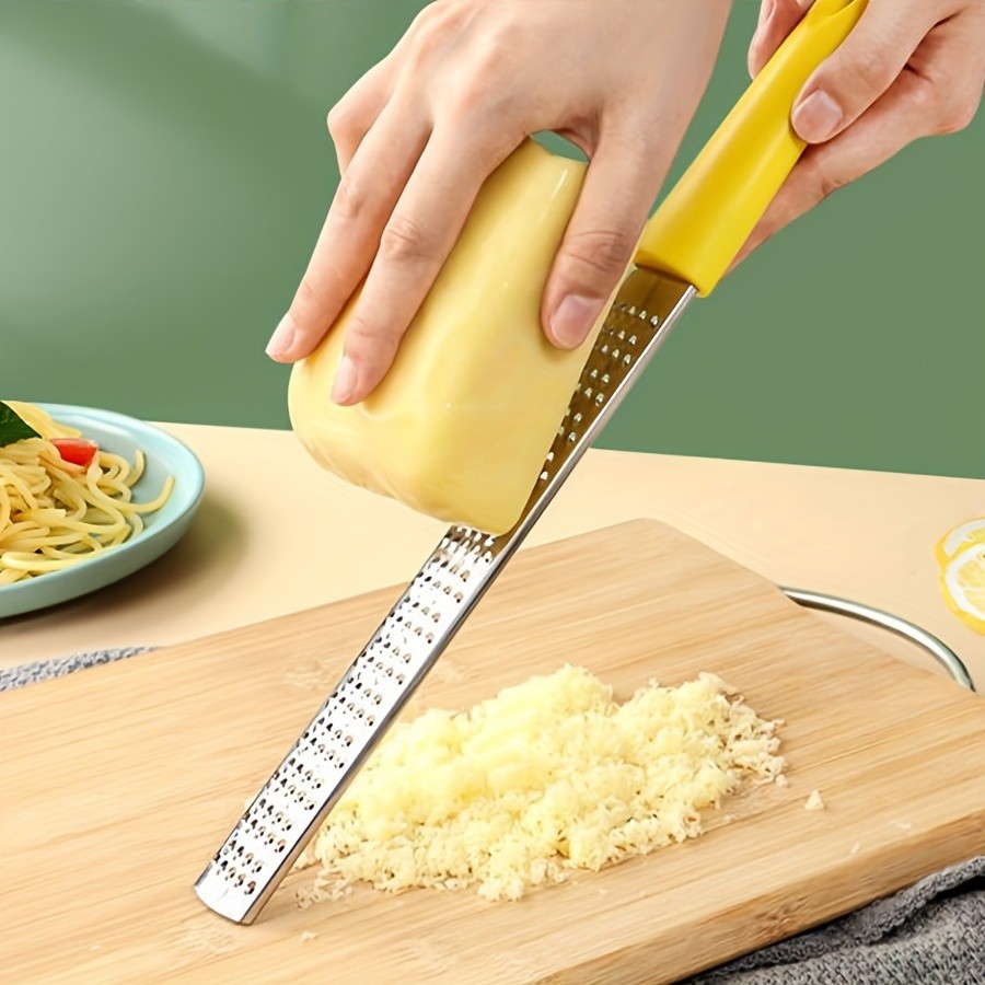 WIEZ Stainless Steel Cheese & Chocolate Grater  Sharp Wire Planer for Effortless Zesting and Fine Grating