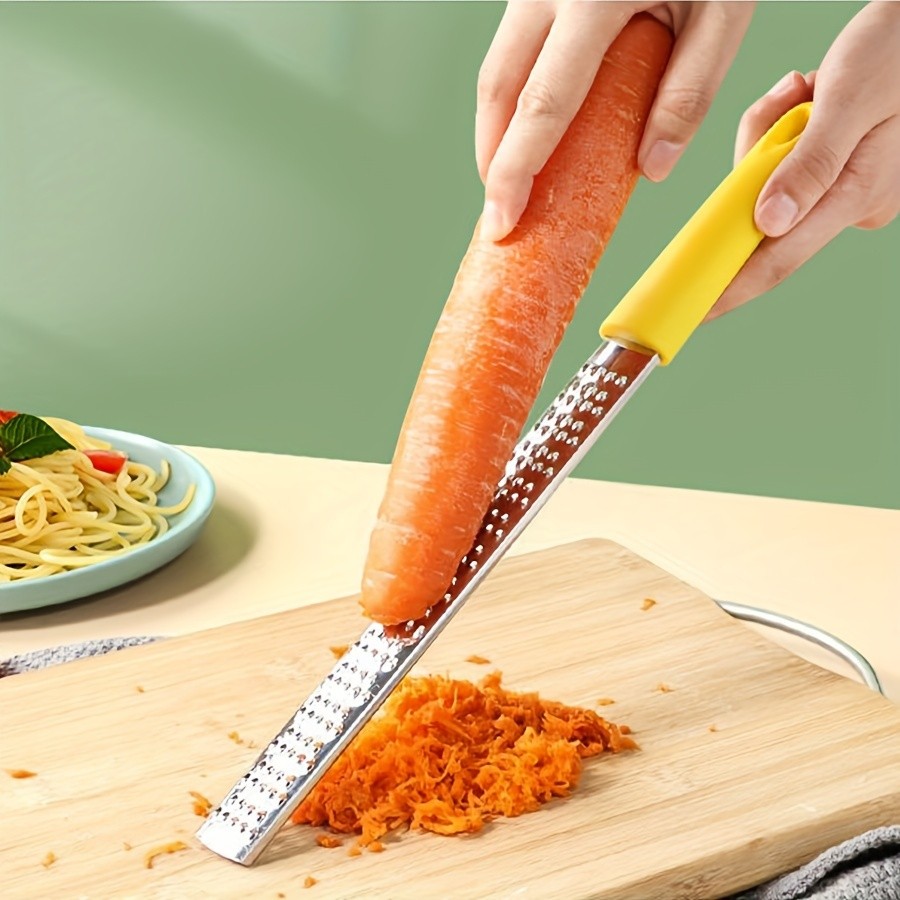 WIEZ Stainless Steel Cheese & Chocolate Grater  Sharp Wire Planer for Effortless Zesting and Fine Grating