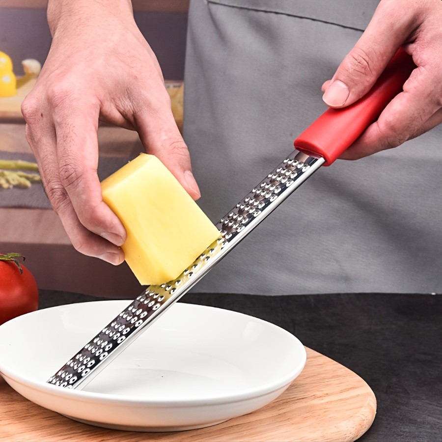 WIEZ Stainless Steel Cheese & Chocolate Grater  Sharp Wire Planer for Effortless Zesting and Fine Grating