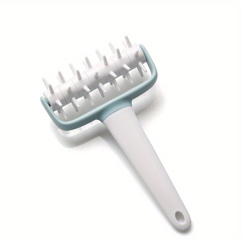 WIEZ Dough Docker & Baking Roller  Durable Plastic Tool for Perfect Pizza, Pie, and Cookie Dough Prep