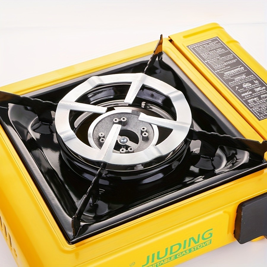 WIEZ Iron & Stainless Steel Gas Stove Reducer Stable Wok Stand and Burner Plate for Secure Cooking Control