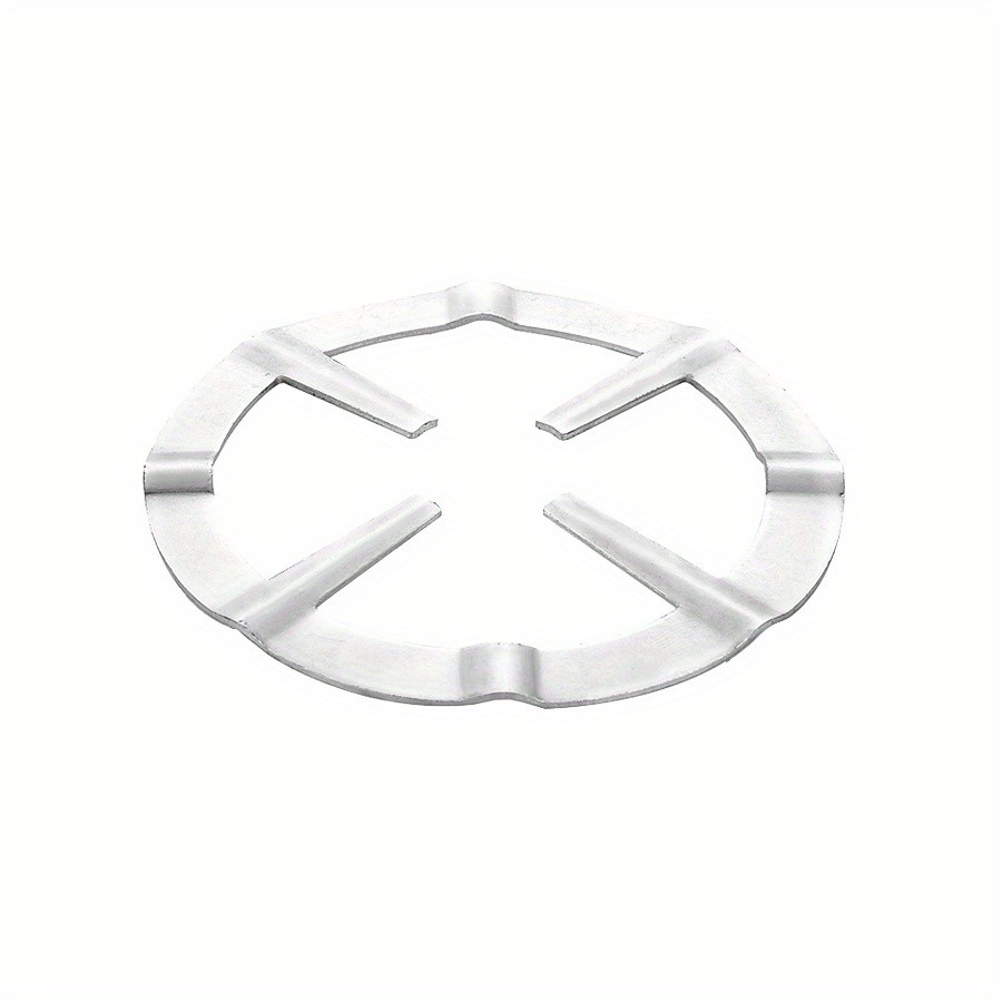 WIEZ Iron & Stainless Steel Gas Stove Reducer Stable Wok Stand and Burner Plate for Secure Cooking Control