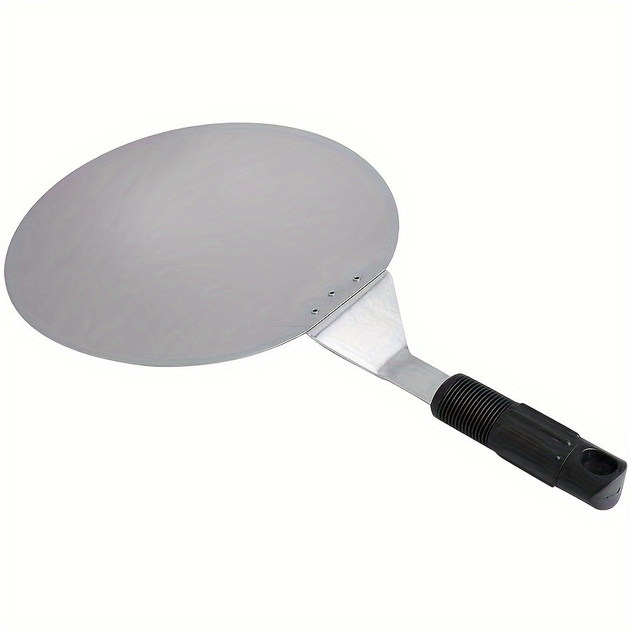 WIEZ Stainless Steel Pizza Spatula  30.5cm Non-Stick Cake Lifter with Anti-Scald Handle for Professional Baking