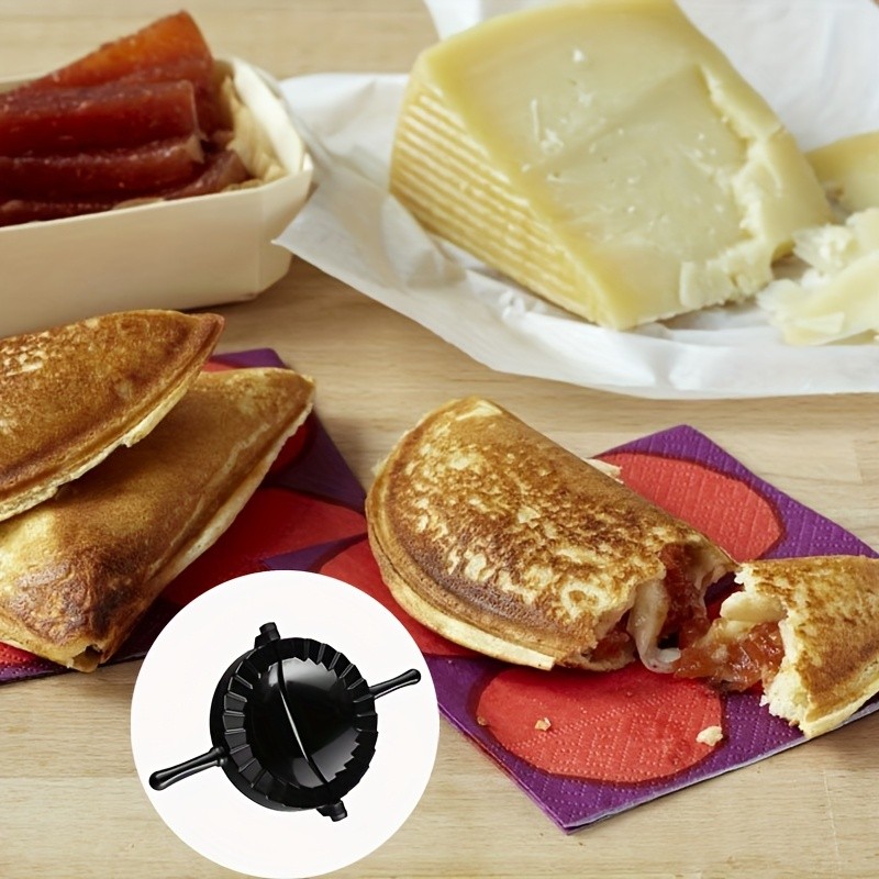 WIEZ Plastic Dumpling & Tortilla Press  Durable Round Mold for Easy Dough Shaping & Holiday Baking