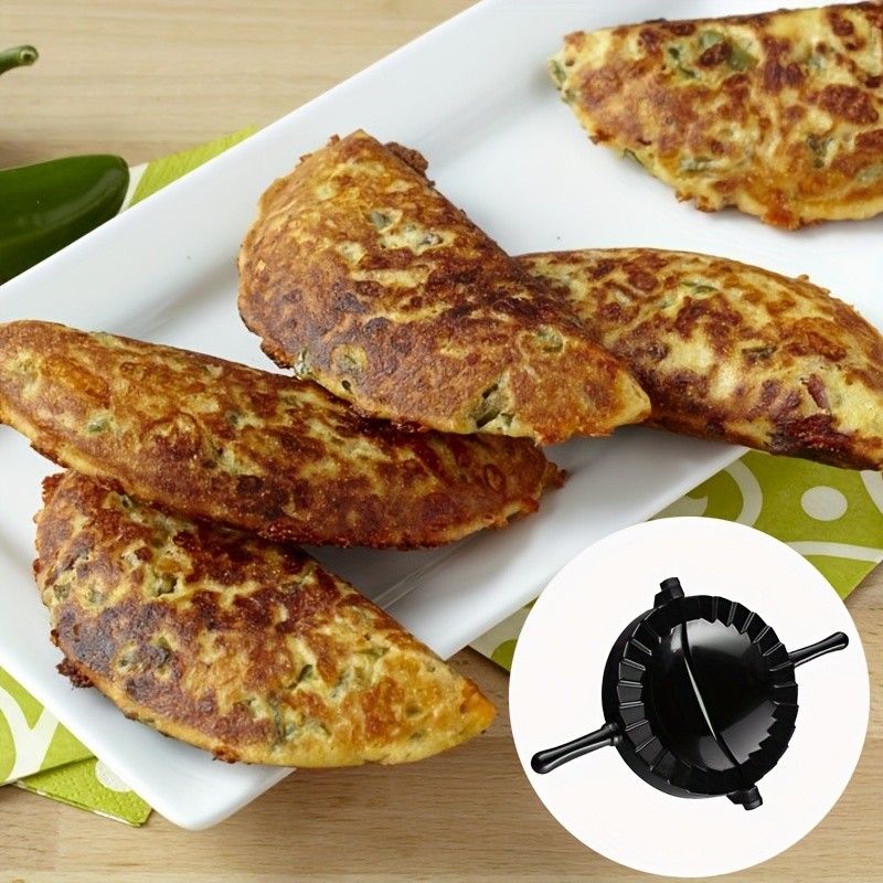 WIEZ Plastic Dumpling & Tortilla Press  Durable Round Mold for Easy Dough Shaping & Holiday Baking