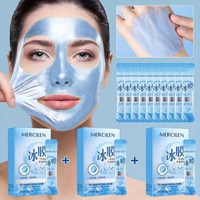 MERCILEN Dreamy Blue Ceramide Ice Soft Film Deep Moisturizing Facial Treatment