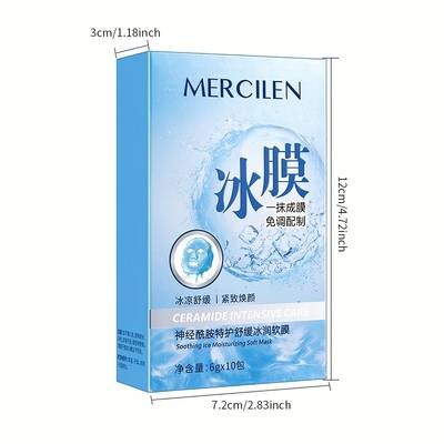 MERCILEN Dreamy Blue Ceramide Ice Soft Film  Deep Moisturizing Facial Treatment