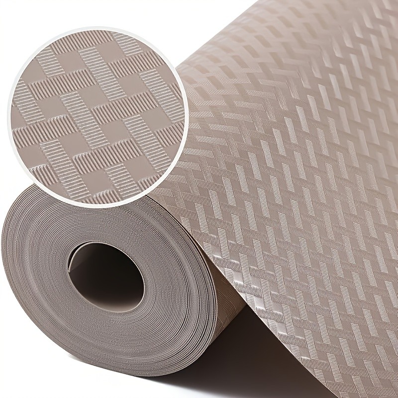 WIEZ Thickened EVA Non-Slip Liner Roll  Washable Oil-Resistant Shelf & Drawer Mat for Kitchen Storage