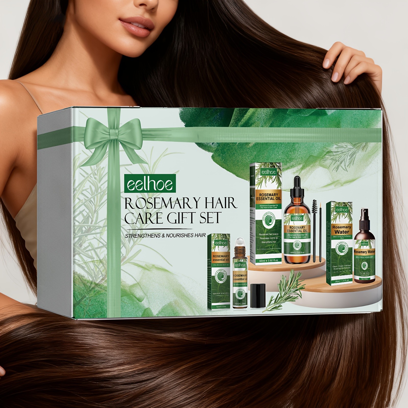 Rosemary Hair Care Gift Set by EELHOE