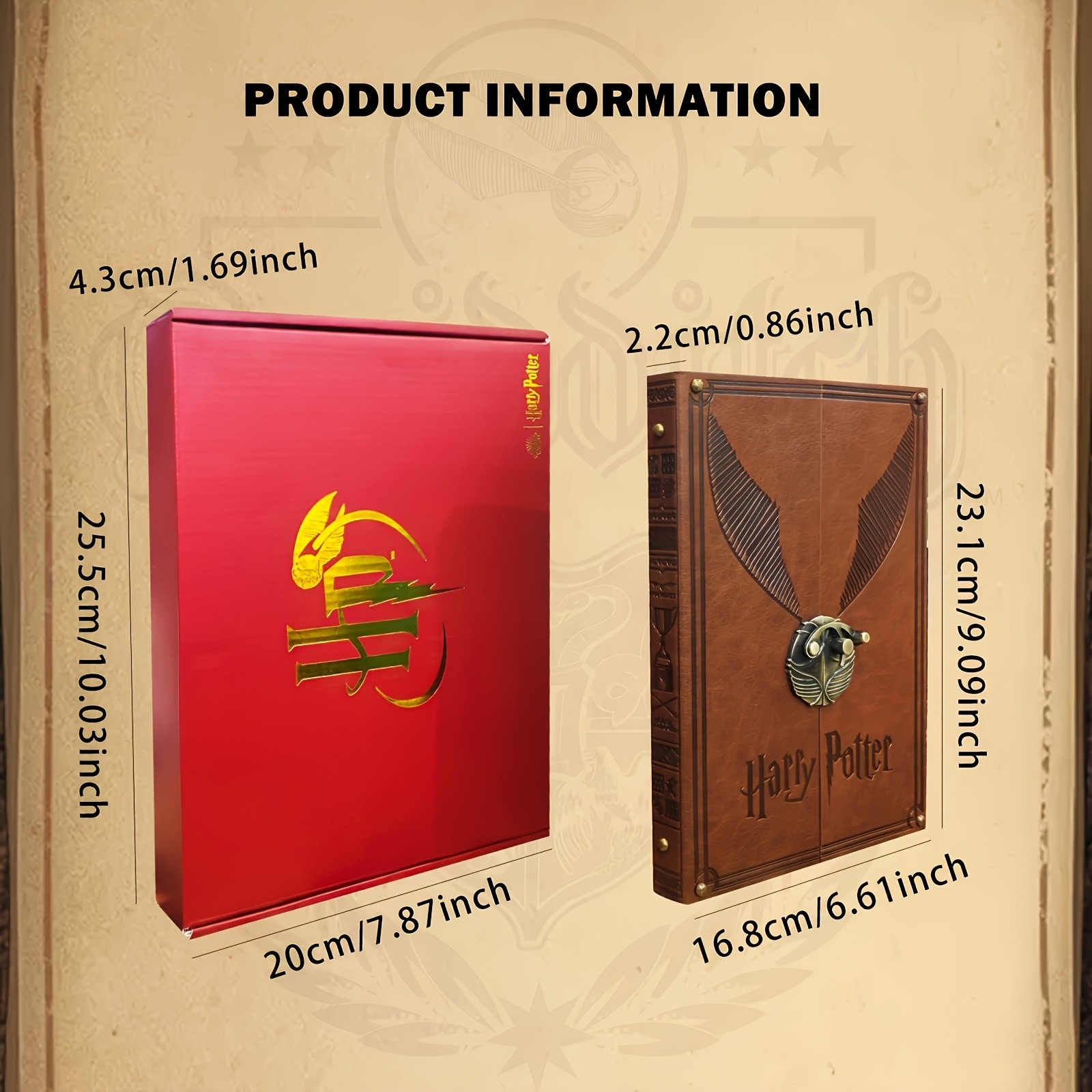 Deep Brown Magical Writing Journal for Fans, Teens & Adults