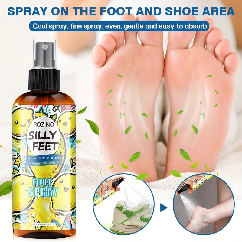 ROZINO Lemon Foot Deodorizing Spray