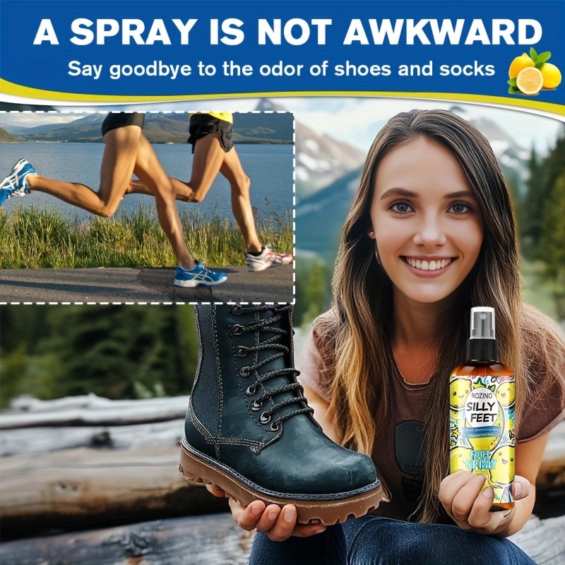 ROZINO Lemon Foot Deodorizing Spray