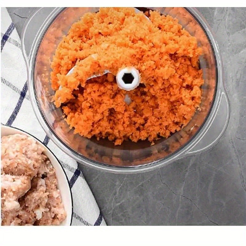 WIEZ Manual Meat & Vegetable Grinder  Heavy-Duty Non-Electric Portable Grinder for Home, Camping & Small Kitchens