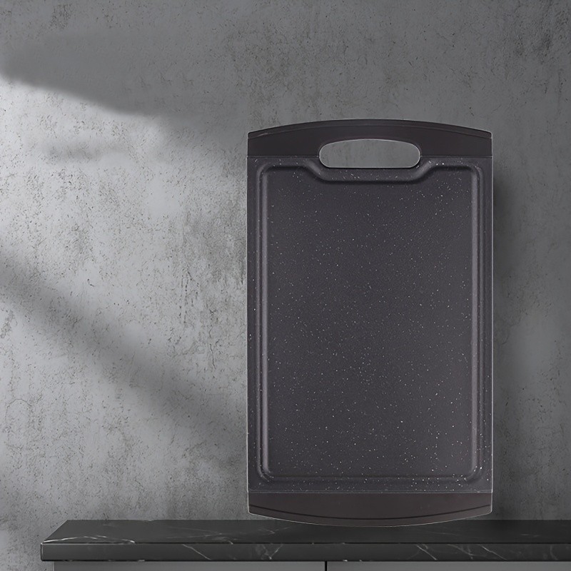 WIEZ Double-Sided PP Cutting Board  Durable Juice-Groove Design for Defrosting, Chopping & Daily Kitchen Prep