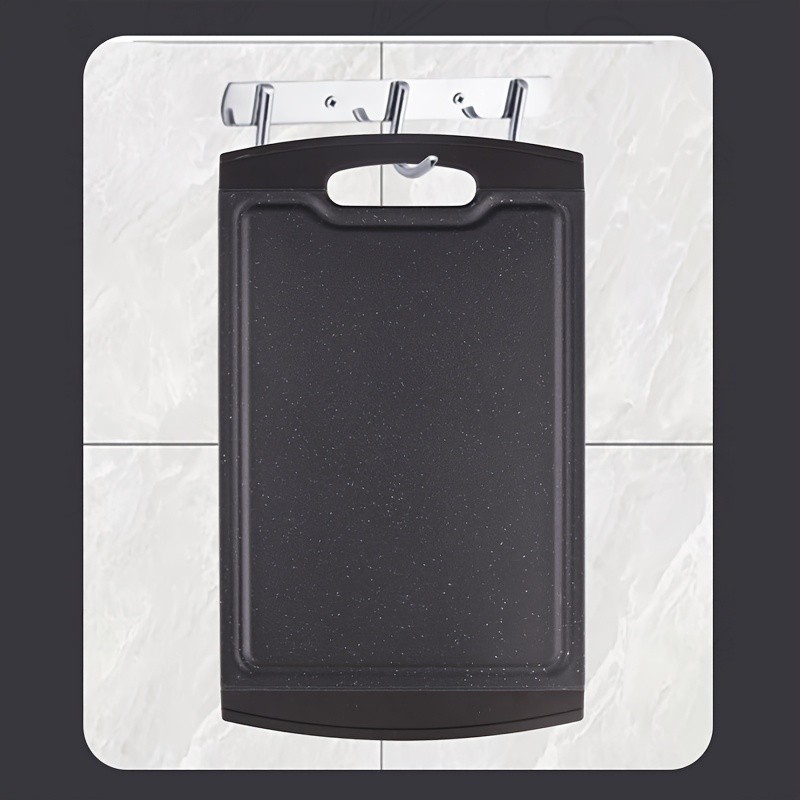 WIEZ Double-Sided PP Cutting Board  Durable Juice-Groove Design for Defrosting, Chopping & Daily Kitchen Prep