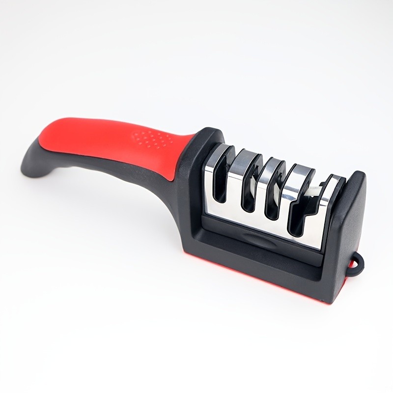 LDQ 4-Stage Professional Knife Sharpener Tungsten, Diamond & Ceramic System for Fast, Long-Lasting Precision