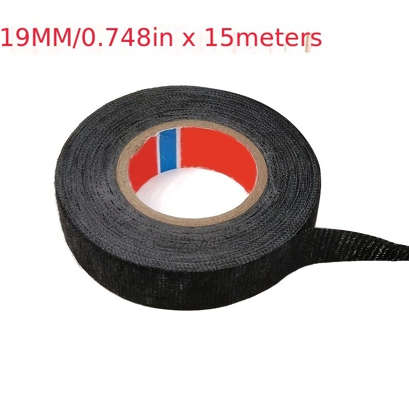 LDQ Heat-Resistant Electrical Tape  Durable Adhesive Cloth for Cable Management, Wiring Harnesses & Loom Organization