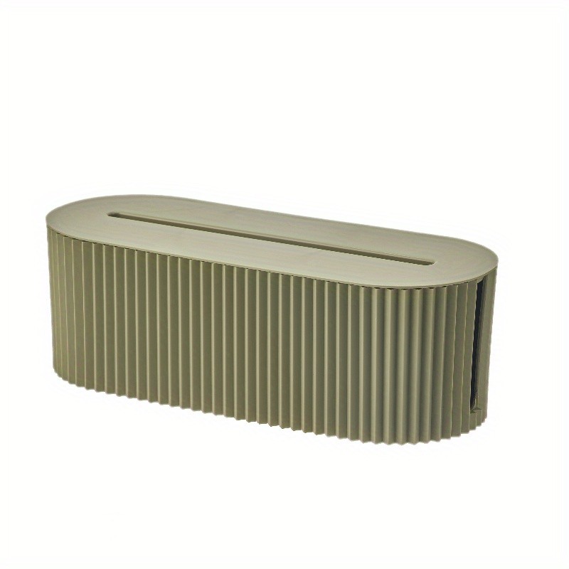 LDQ Cord Organizer Box with Lid  Scratch-Resistant Cable Management System for Desks, TV Units & Home Offices