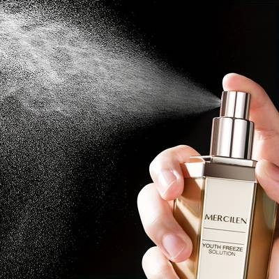 MERCILEN Collagen Boosting Makeup Spray  Hydrating, Brightening & Moisture-Locking Facial Essence