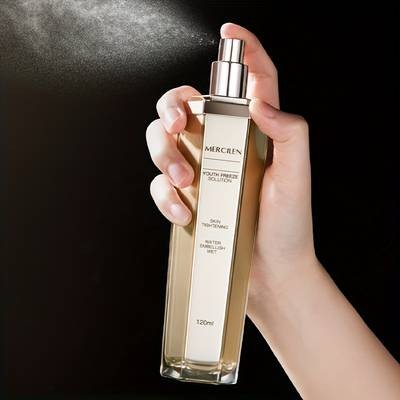 MERCILEN Collagen Boosting Makeup Spray  Hydrating, Brightening & Moisture-Locking Facial Essence