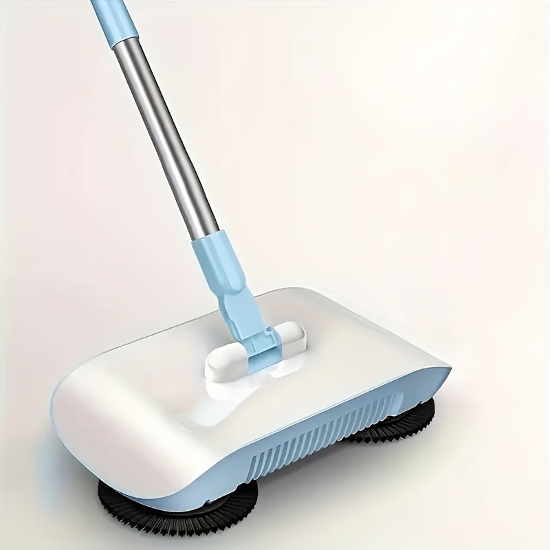 LDQ 2-in-1 Handheld Sweeper & Mop Combo  Automatic Push Broom with Dustpan for Effortless NZ Floor Cleaning