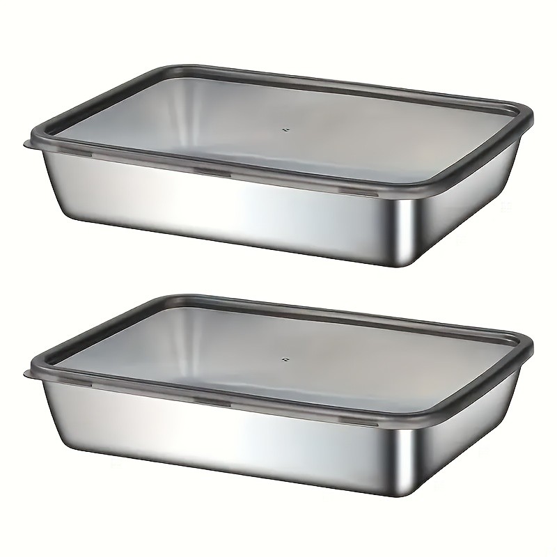 LDQ Leak-Proof Stainless Steel Food Container Set  Durable Microwave & Freezer-Safe Organisers for NZ Homes, Camping & Daily Storage