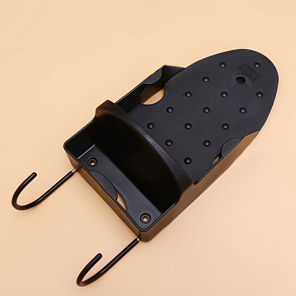 MCMLS Heavy-Duty Ironing Board Holder  Wall-Mounted Space-Saving Rack with Dual Hooks for NZ Homes & Apartments