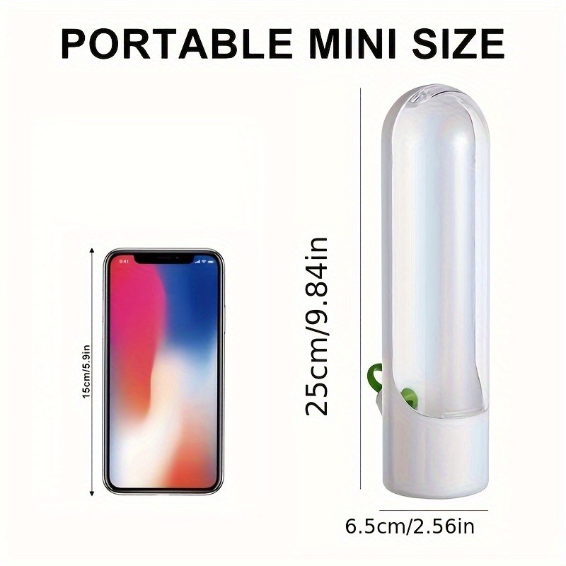 YUHUPHYLLIC Herb & Vegetable Preservation Pod  Fresh Coriander & Mint Container for Long-Lasting NZ Fridge Storage