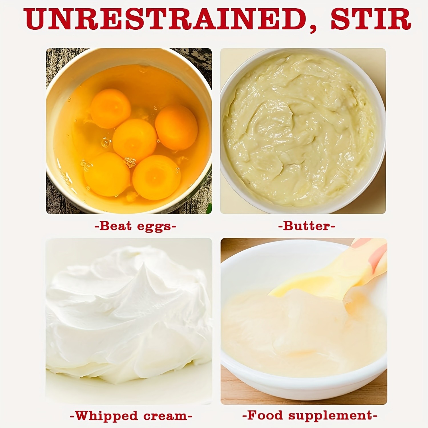 YUHUPHYLLIC Stainless Steel Semi-Automatic Hand Whisk  3-Loop Manual Whisk for Efficient Mixing & Milk Foam in NZ Kitchens